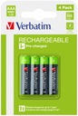 Batérie Verbatim AAA R3 950mAh 4-balenie