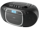 JVC RC-E451B CD AUX USB rádioprehrávač Čierny