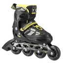 NA11002 BLACK/YELLOW VEL. L (39-42) NILS EXTREME INLINE KORČULE