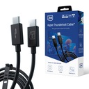 Rýchly značkový kábel 3MK Hyper Thunderbolt USB-C na USB-C 240W kábel