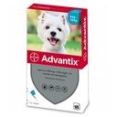 Advantix 1 ml pes 4-10 kg kvapky blchy kliešte