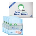 Luna Bambini, Aqua Water Wipes, 4x50 ks, mäkké zatváranie