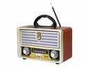 RETRO FM RÁDIO Meier M-113BT + DIAĽKOVÉ OVLÁDANIE