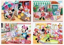 Disney puzzle 4v1 pre deti MINNIE MOUSE Príležitosť!