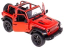 JEEP WRANGLER RUBICON KINSMART METAL 1:34 ČERVENÝ