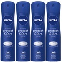 NIVEA Antiperspirant Protect & Care 4*150 ml