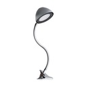 Lampa na čítanie so 4W LED klipom, strieborná RONI