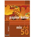 FAREBNÝ KOPÍROVACÍ PAPIER PRE TLAČIARNE 50 LISTOV 160G