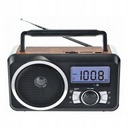 Prenosné rádio s LCD displejom, USB, FM a SD