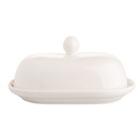 BUTTER DISH porcelánová miska na maslo MARIAPAULA Ecru H1