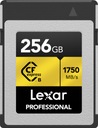 Lexar CFexpress Type B Pro Gold R1750/W1500 256 GB + čítačka