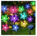 SOLÁRNE GARLANDOVÉ LED ZÁHRADNÉ LAMPY STARS 100