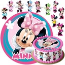 MINNIE MOUSE MINI TORTA +POSTAVY +TEXT