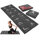 PODLOŽKA NA JOGU PILATES, PROTIŠMYKOVÁ, SKLADACIA 1700x600x5MM ENERO FIT