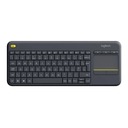 Bezdrôtová klávesnica Logitech K400 Plus, čierna