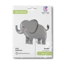 Fóliový balónik Elephant Jungle 112cm zvieracie safari