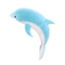 PLYŠOVÝ VALEC VEĽKÝ DOLPHIN MASKOT 70 CM MODRÁ