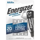 Batérie Energizer Ultimate Lithium AAA L92 1,5 V (4