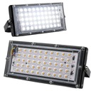 HALOGÉNOVÁ LED LAMPA 50W REFLEKTOR SVETLA 4500lm SADA 5 KS