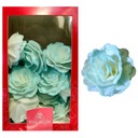 Cake Flowers Chinese Blue Shadow Rose 15 ks