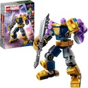 LEGO SUPER HEROES SET MARVEL MECHANICKÉ BRENIE THANOS 76242 113 ELEMENTS 6+