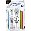 Školská výbavička KOALA BEAR KIDEA 9 ELEMENTS. nožnice