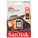 PAMÄŤOVÁ KARTA SANDISK ULTRA SDXC 64GB 120MB/s