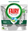 FAIRY PLATINUM all in one ORIGINÁLNE kapsule do umývačky riadu 70 kusov