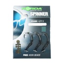 Háčiky na kapry Micro Barbed Korda Spinner Sections Krank Barbed veľkosť 4