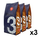 3x 1 kg zrnkovej kávy Quba Caffe č 3