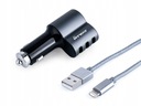 MYWAY USB NABÍJAČKA DO AUTO + KÁBEL 12/24V 5,1A