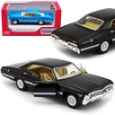 KOVOVÉ AUTO CHEVROLET IMPALA 1967 MODEL AUTA METAL DRIVE 1:43