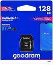 GoodRam 128 GB cl 10 UHS I MicroSD karta + adaptér