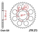 JT JTR273.44 ZADNÉ OZUBENÉ KOLO