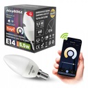 LED žiarovka SMART E14 5,5W WW-NW-CW Wi-Fi TUYA CCT