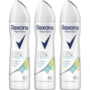 Antiperspirant REXONA Blue Poppy Apple 3x150ml