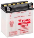 YUASA AKUMULÁTOR NA MOTORKU 9AH 130 12V L+