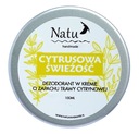 NATU RUČNE VYROBENÝ DEODORANT CITRUSOVÁ ČERSTVOSŤ 100ML