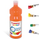 Farba HAPPY COLOR 1000 ml tempera ORANŽOVÁ 42