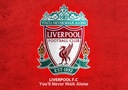 LIVERPOOL FC Cake Wafer Cukor Potlač A4