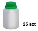 Plastová fľaša s odmerným uzáverom 250ml 25x