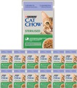 Cat Chow Sterilizované po sterilizácii 12x85g jahňacie mäso