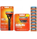 Gillette Fusion5 - čepele / vložky 10 ks + stroj - krabica - ako darček