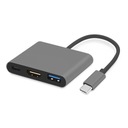 USB-C HDMI adaptér HUB 3v1 4K USBC