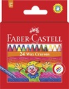 FABER CASTELL VOSKOVÉ ceruzky 24 FARIEB