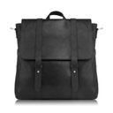 Dámske kožené batohy Black City Backpack