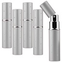 5X FĽAŠKA ATOMIZÉRU NA PARFUM 10ml CRYSTALS SILVER