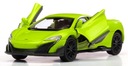 WELLY METAL AUTO CAR MCLAREN 675LT OTVÁRACIE DVERE AUTA MODEL 675LT