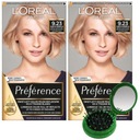 LOREAL Preference Hair Dye 9,23 Santa Monica sada 2 ks + ZADARMO