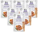 Brit Care Cat Kitten Losos 12x85g